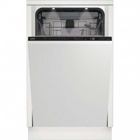 BEKO Built-In Dishwasher BDIS38040Q, Energy class C, Width 45 cm, Inverter motor, Third drawer