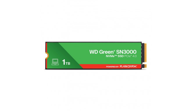 SSD|SANDISK|150xTBW rating|MTBF 1.75 h|NVMe Yes|PCI Express 4.0|M.2|1000 GB|POWERED BY SANDISK|Green