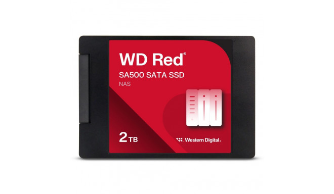 SSD|SANDISK|Red SA500|POWERED BY SANDISK|2000 GB|Serial ATA|Write speed 520 MB/s|Read speed 560 MB/s