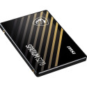 SSD|MSI|SPATIUM S270|480GB|SATA|3D NAND|Write speed 450 MBytes/sec|Read speed 500 MBytes/sec|2,5"|TB