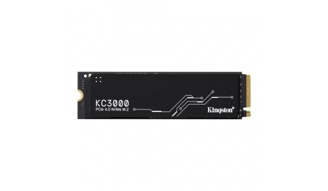 SSD|KINGSTON|KC3000|2TB|M.2|NVMe|3D TLC|Write speed 7000 MBytes/sec|Read speed 7000 MBytes/sec|MTBF 