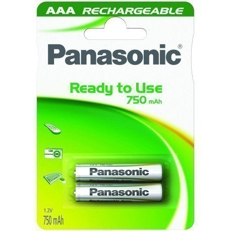 Panasonic Evolta аккумуляторные батарейки AAA 750mAh P-03E/2B