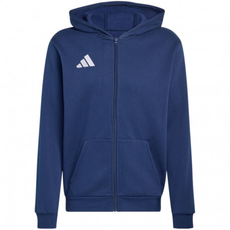 Adidas laste pusa Entrada 26 Full Zip Hoody KH1784 164cm, tumesinine