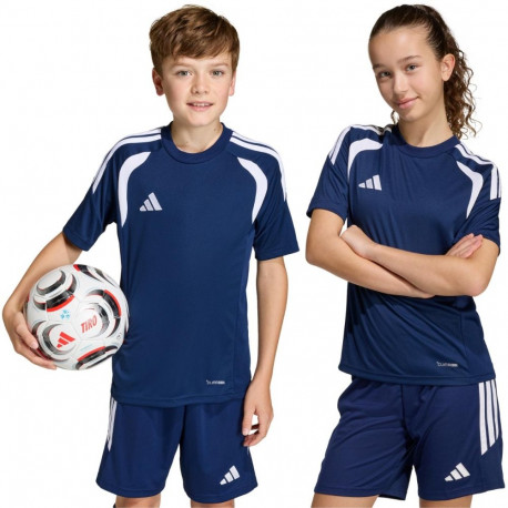 adidas laste särk Tiro 26 League Jersey KB1323 140cm, tumesinine-valge