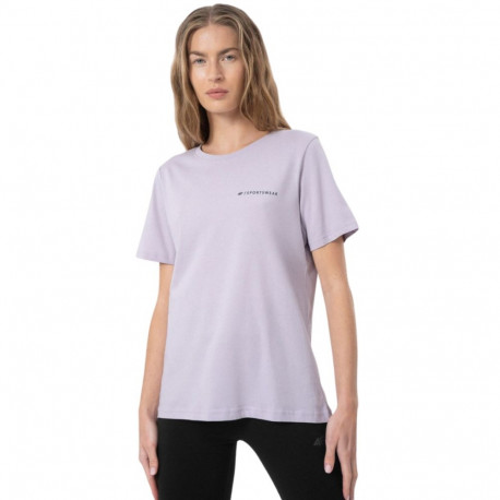 4F naiste t-särk H4Z22 TSD025 52S L, helelilla