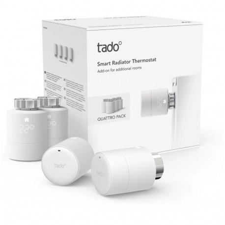Nutikas radiaatori termostaat Tado SRT, Quattro Pack