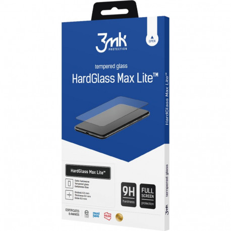 Kaitseklaas 3MK Galaxy M15 Hardglass Max Lite, must