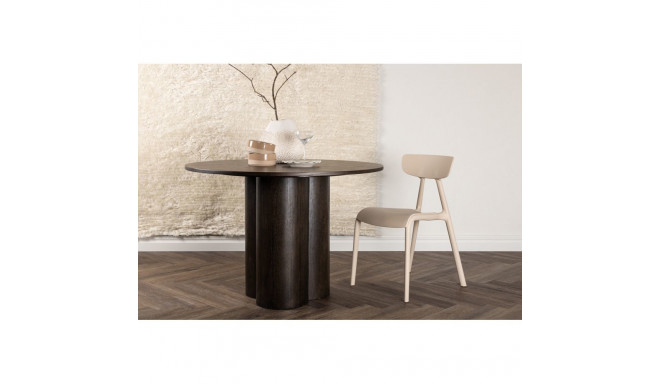 Söögilaud OLIVIA 110cm, pruun