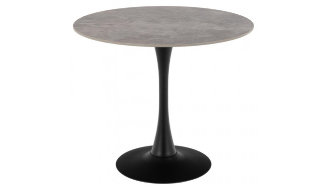 Söögilaud MALTA ümmargune, hall