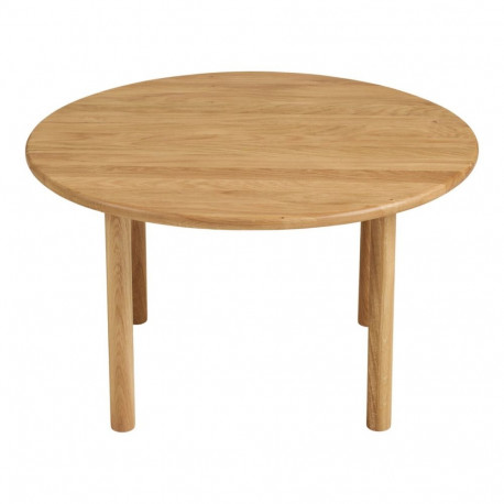 Diivanilaud JENA ø70X40 cm, looduslik