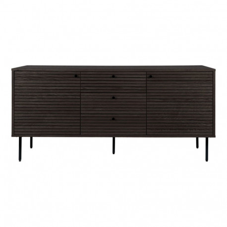 Puhvetkapp KYOTO 150x40x74 cm, suitsutatud