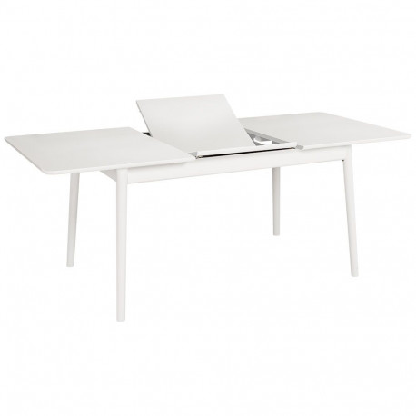 Pikendatav söögilaud ZigZag 140/193x90cm, valge