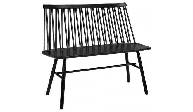 Söögipink ZigZag, must