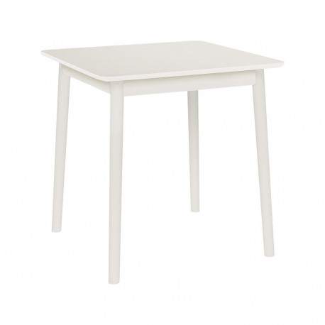 Söögilaud ZigZag 75x75cm, valge