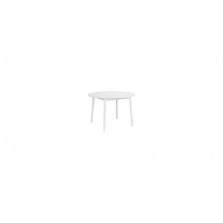 Pikendatav söögilaud ZigZag, 110/160x75cm, valge