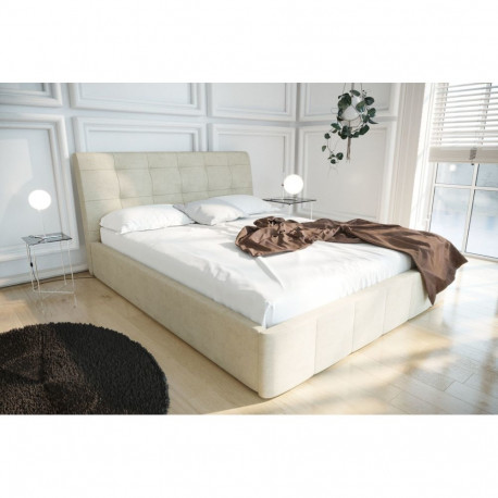 Pesukastiga voodi Heaven 180x200 cm, beež