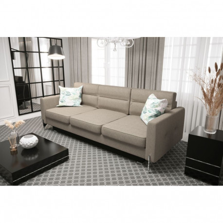 Diivanvoodi Arte DL, hallikaspruun