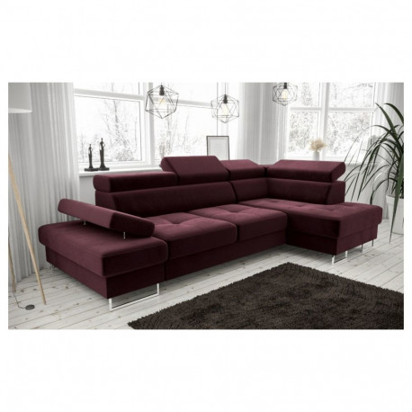 Nurgadiivanvoodi GALAXY MINI PN, burgundia