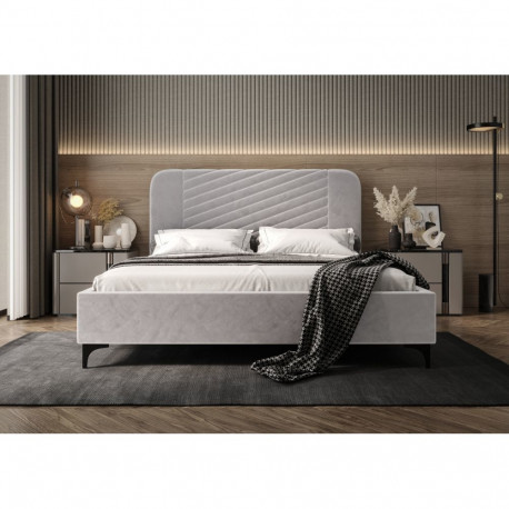 Voodi Venezia 180x200cm, helehall