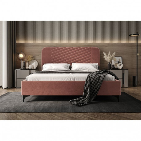 Voodi Venezia 200x200cm, roosa