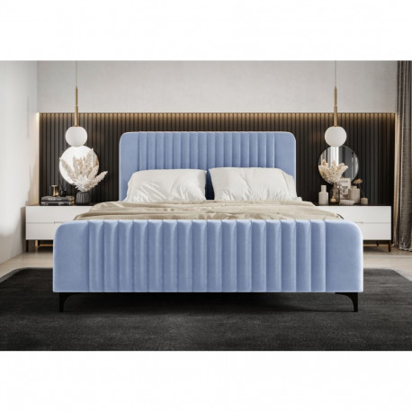 Voodi Modena 200x200cm, taevasinine