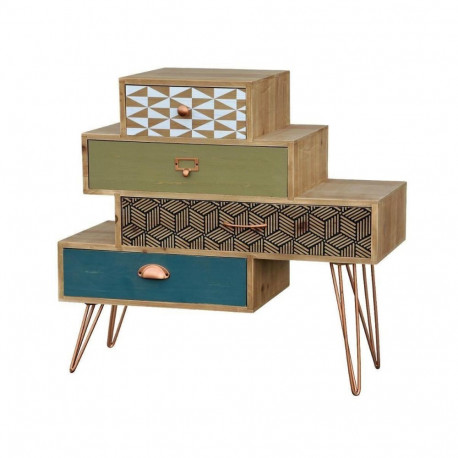 Kummut PORTOFINO, mitmevärviline