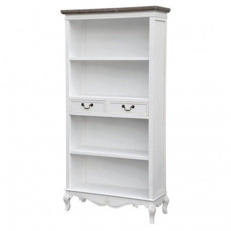 Raamaturiiul RIMINI, valge