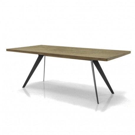 Söögilaud MASSA 200x100cm, helepruun