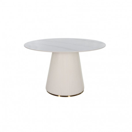 Söögilaud MODIG 120cm ümmargune, valge