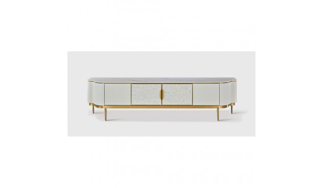 TV-alus STILIG, kuldne/valge