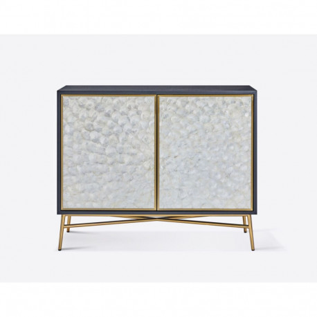 Puhvetkapp STILIG, grafiit/kuldne