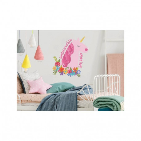 Seinakleebis ÜKSSARV lilledega