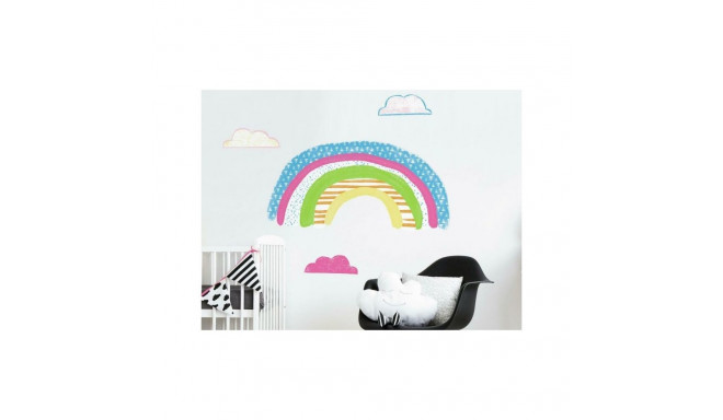 Seinakleebised RAINBOW värviline
