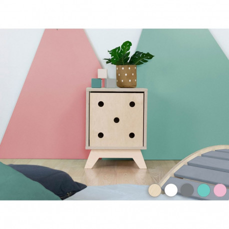 Riiul NABOKSY 1x1 alusega