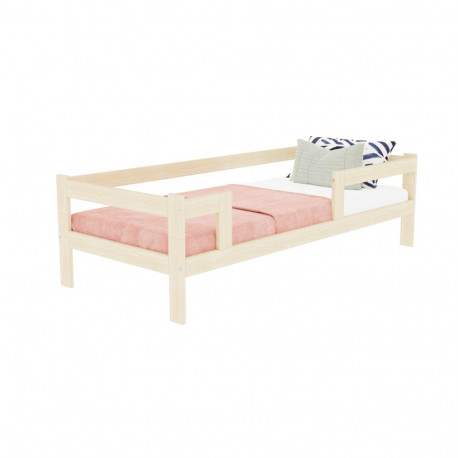 Ühekohaline lastevoodi SAFE koos kolme turvaäärega