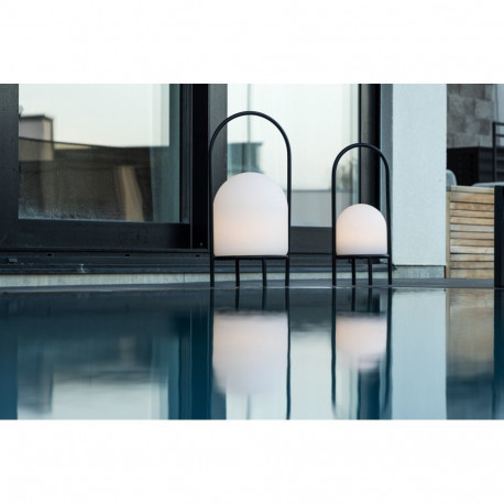 Lauavalgusti COLIE ø26*53cm, must/valge