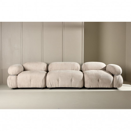 Mooduldiivan MIKA 1-kohaline keskmine osa, beež