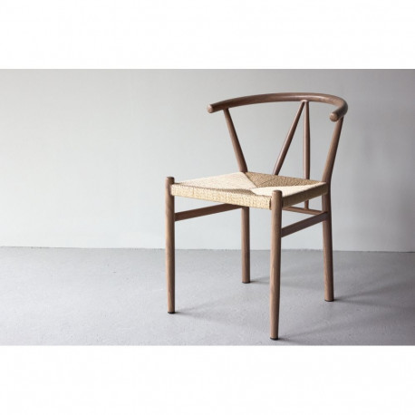 Söögitool ALFONS, pruun/naturaalne