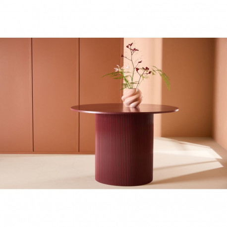 Söögilaud LENOX 110 cm, burgundia