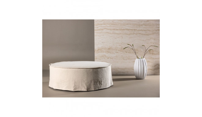 Tumba VINDÖ ⌀101 cm, beež