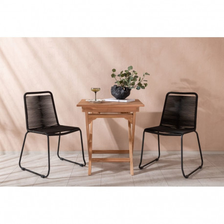 Aiamööbli komplekt GHANA laud ja 2 tooli