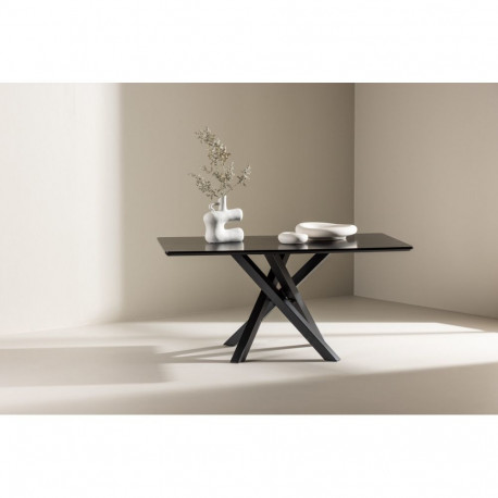 Diivanilaud PIAZZA 60x100 cm, must