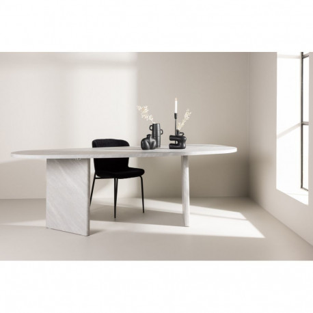 Söögilaud GRÖNVIK 220x100 cm, valge