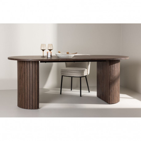 Söögilaud HÄRÖN 200x90 cm, pruun