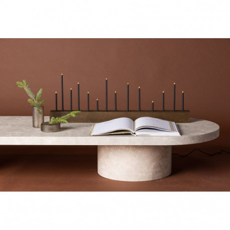 Advendiküünal KUNGSBERGET 77cm, pähkel/must