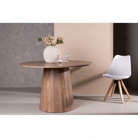 Söögilaud LANZO Ø120, naturaalne