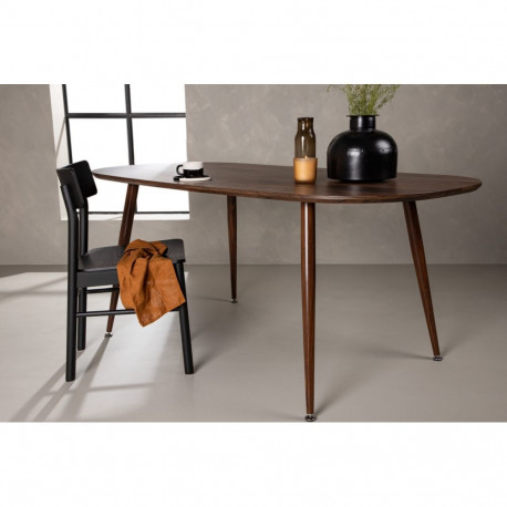 Söögilaud SANFORD 180x90x75, tumepruun