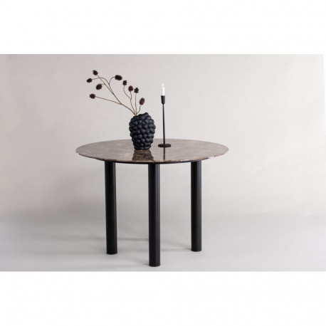 Söögilaud HAVSTEN ümar Ø106cm, pruun