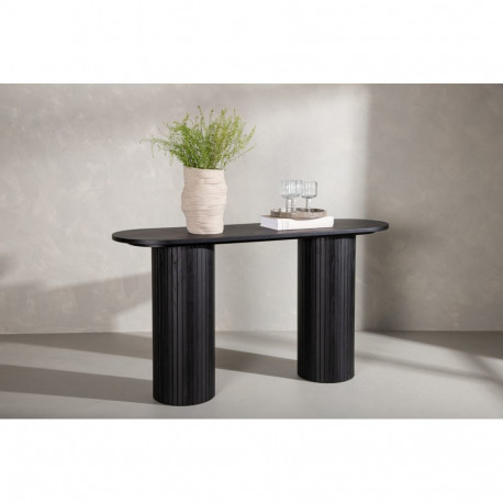 Konsoollaud BIANCA, must