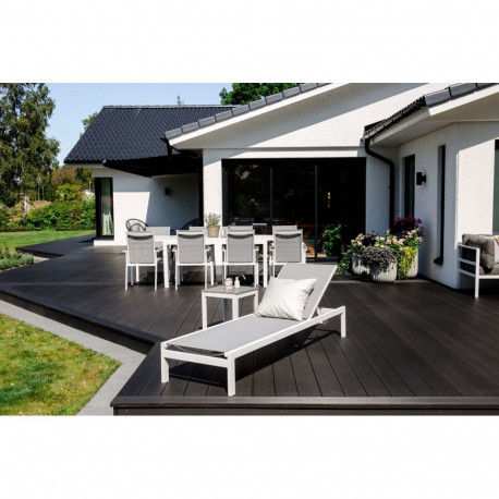 Lamamistool Copacabana, valge/Hall